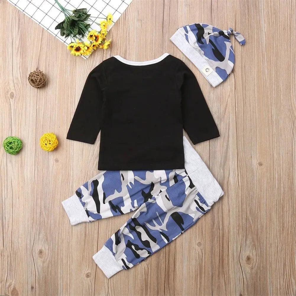 Winter 3 piece baby boy outfit