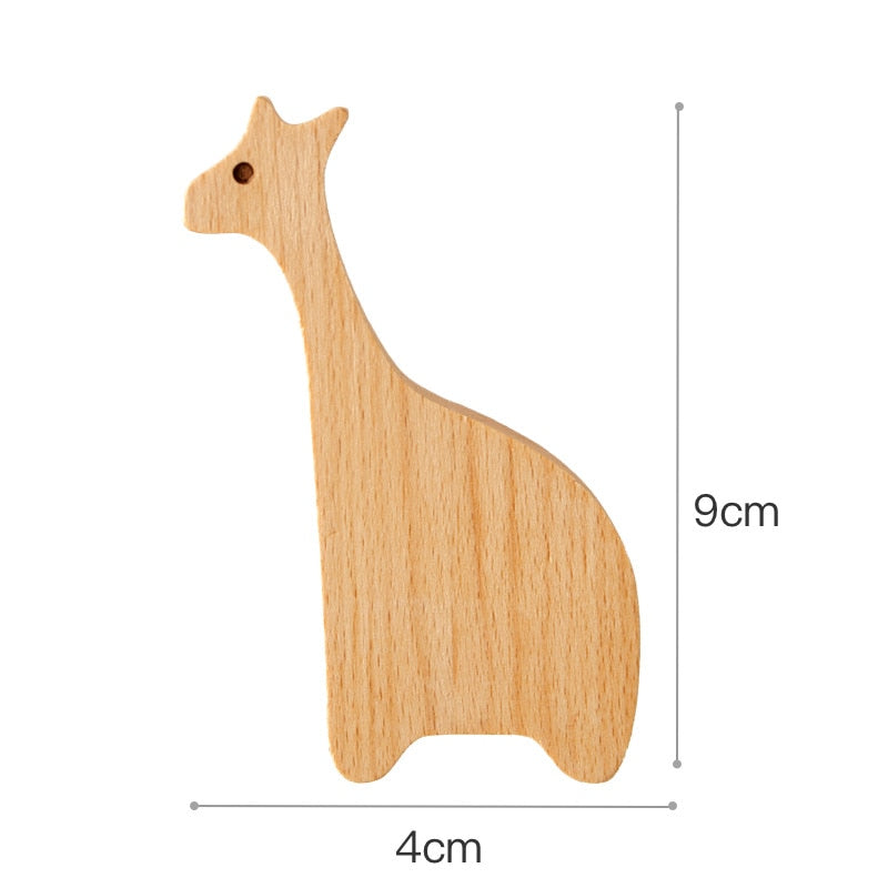 Giraffe shaped hook