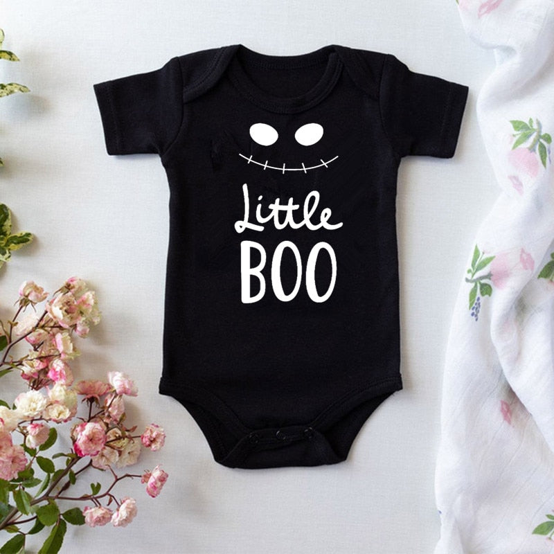 Cute black babies Halloween bodysuit