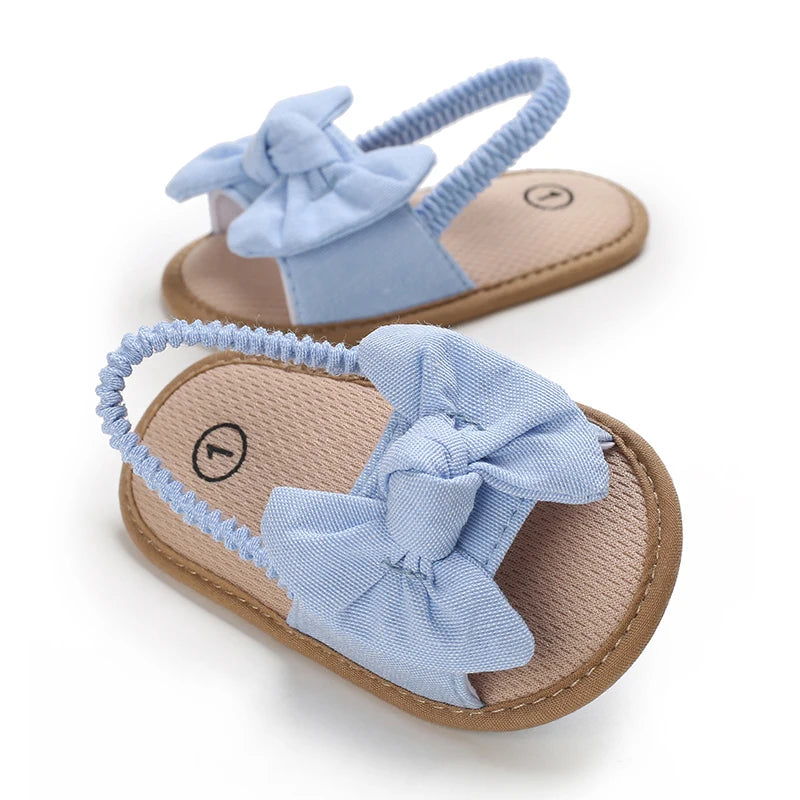Light Blue summer baby girl sandals