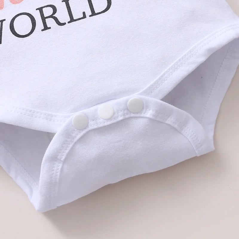 Very cute 4 piece baby girl outfit
