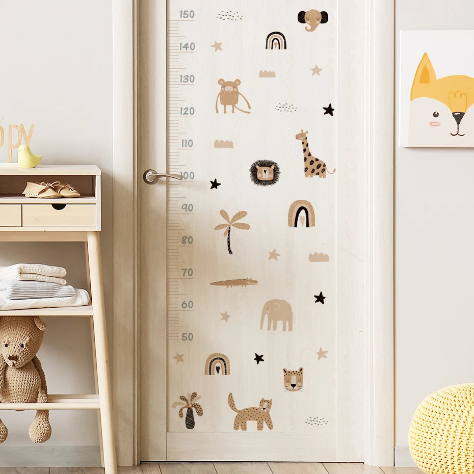 Very cute, Nursery cartoon animal figures wall stickers