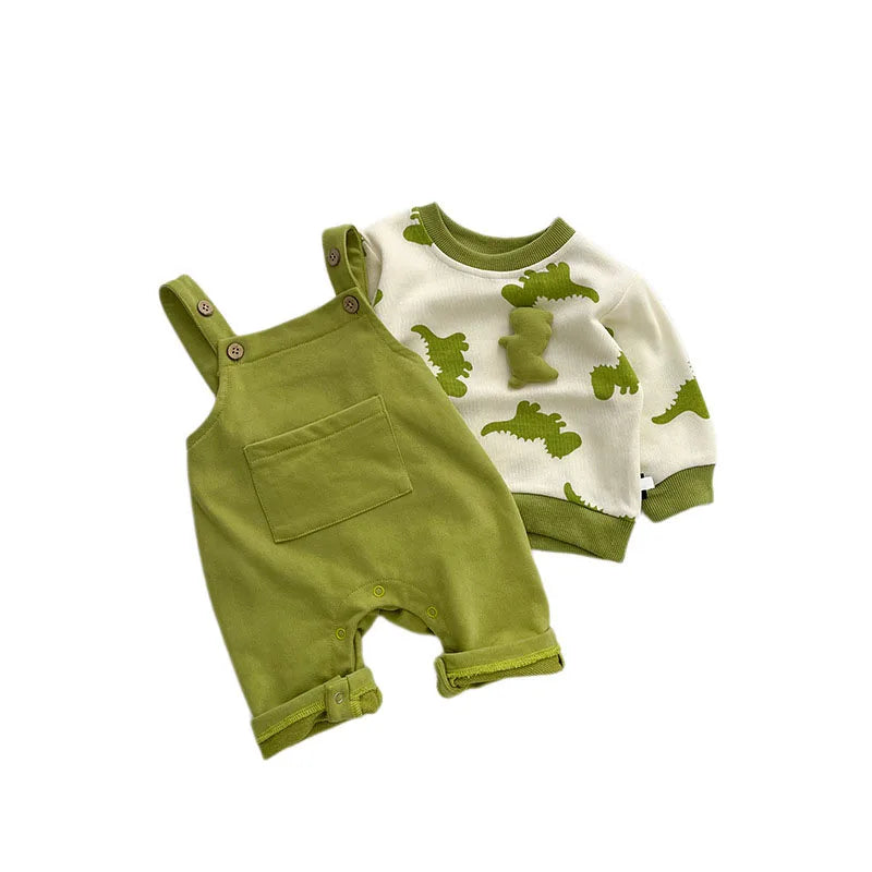 Perfect 2-piece winter outfit for a baby boy