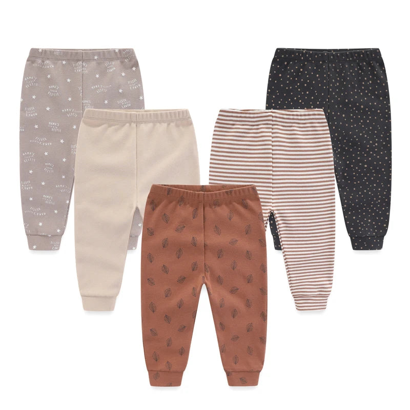 Unisex colored baby leggings