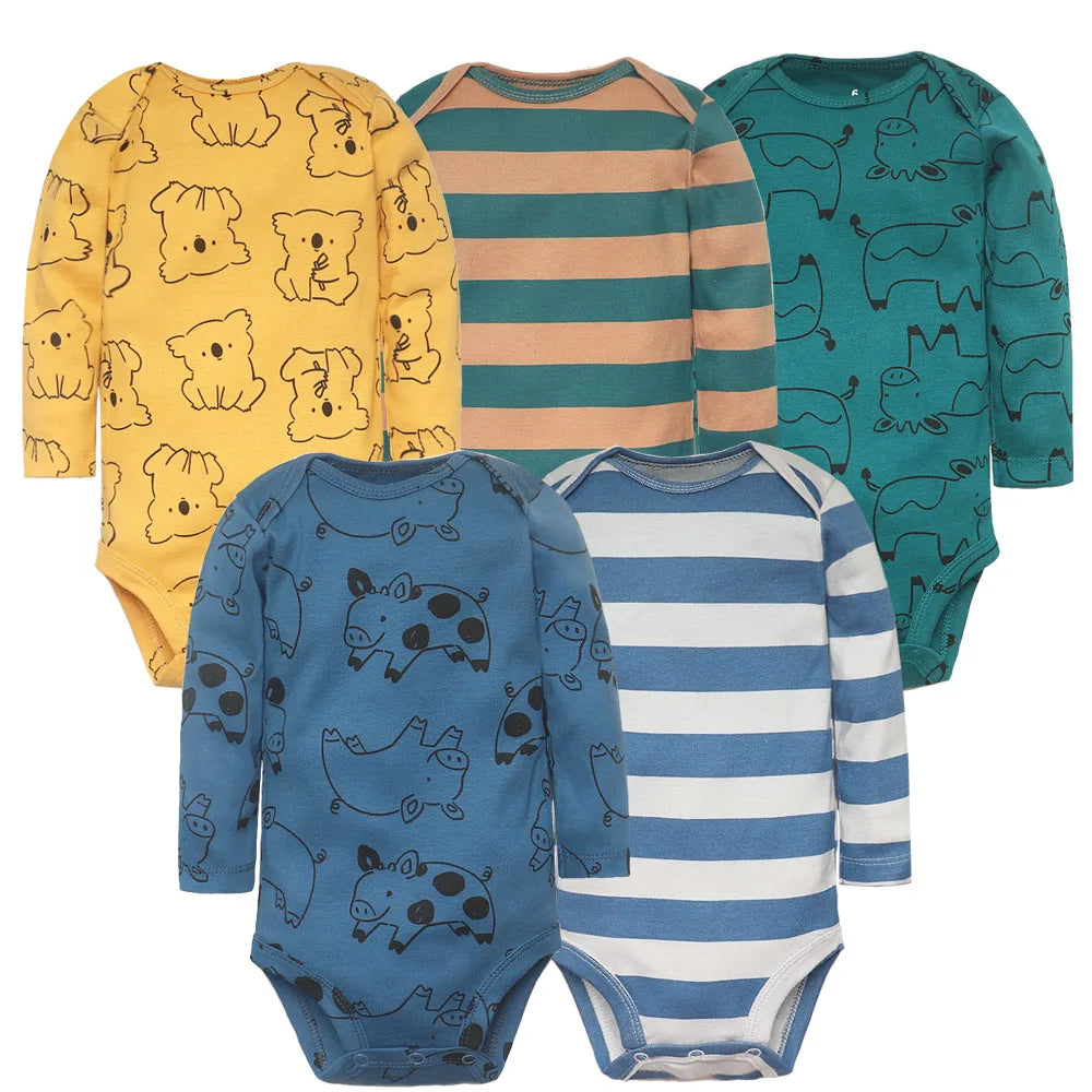 5 lovely baby boy romper suits