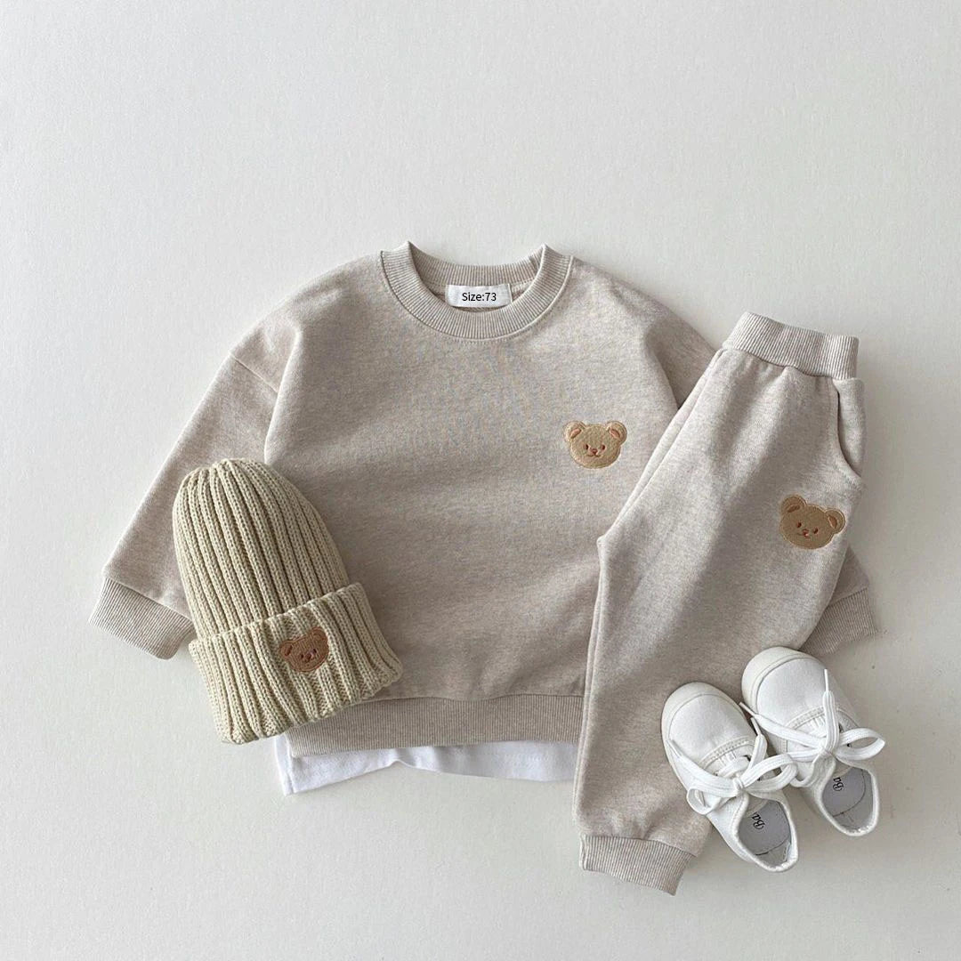 Children's clothing set with sweater and pants