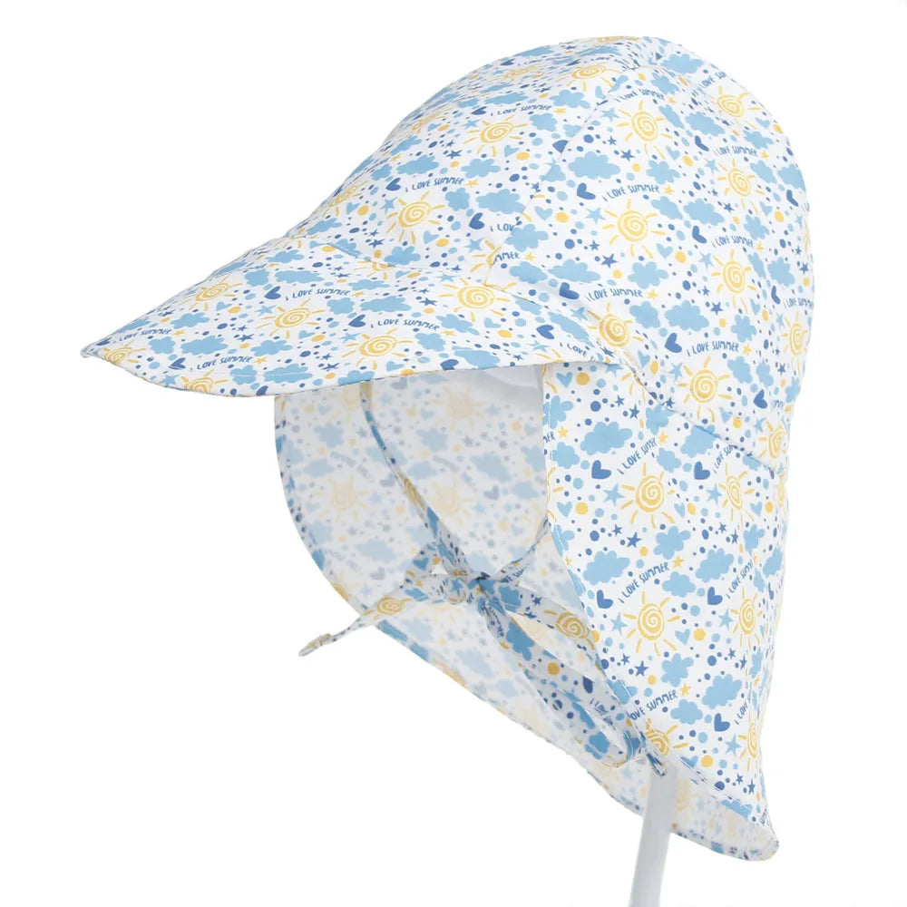 Weather pattern summer baby hat