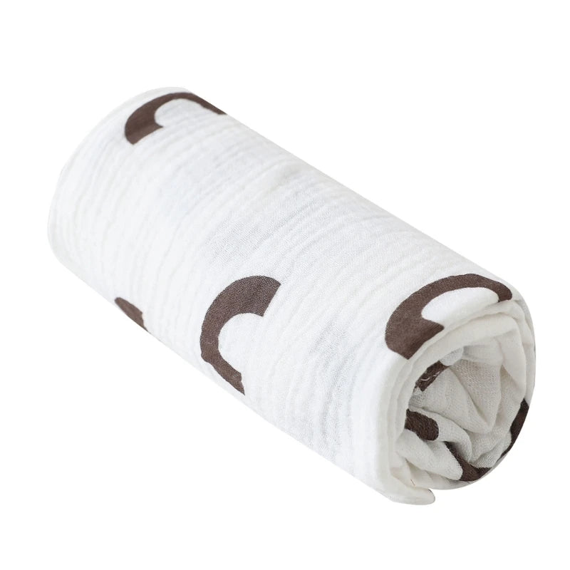 Cotton| Muslin Swaddle Baby Blanket