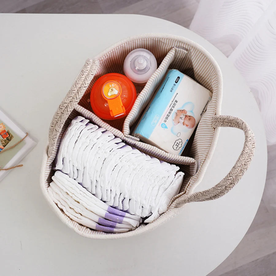Each storage basket comes with 3 separate compartments