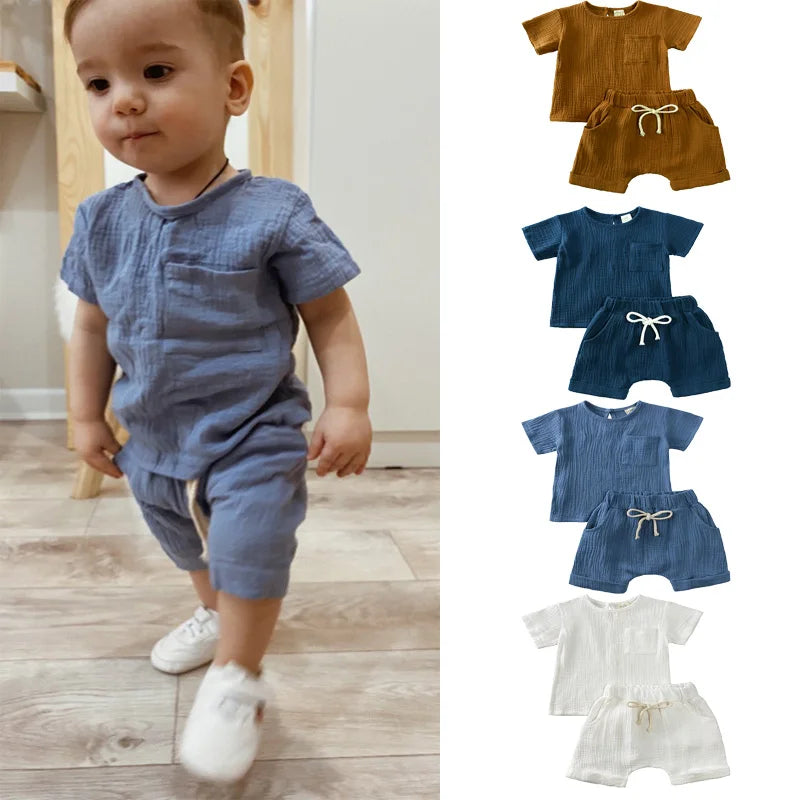 Very cute 2 piece outfit for baby boys