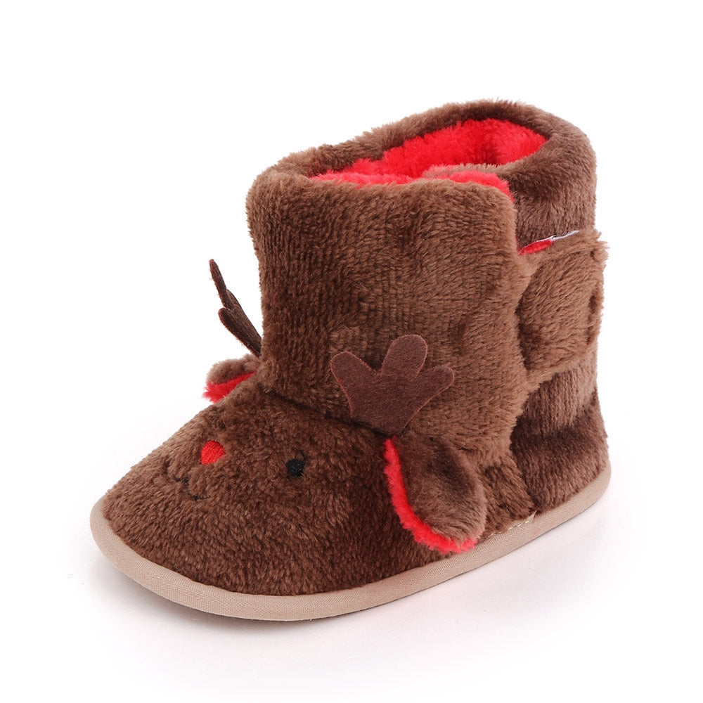 Baby Girls Anti-Slip Winter Snow Boots