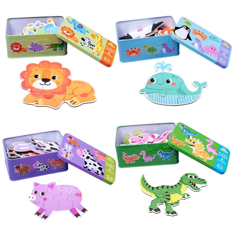 Showing a selection of the available puzzles