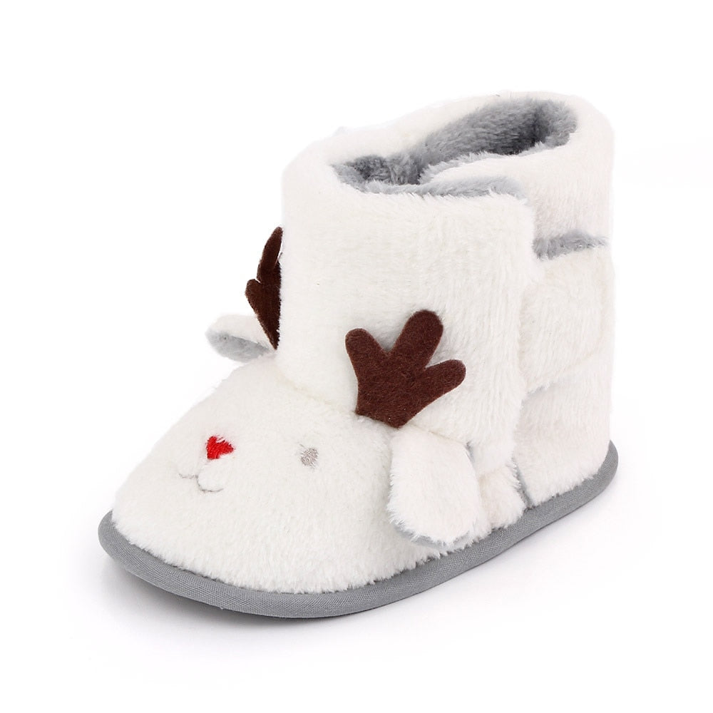 Baby Girls Anti-Slip Winter Snow Boots