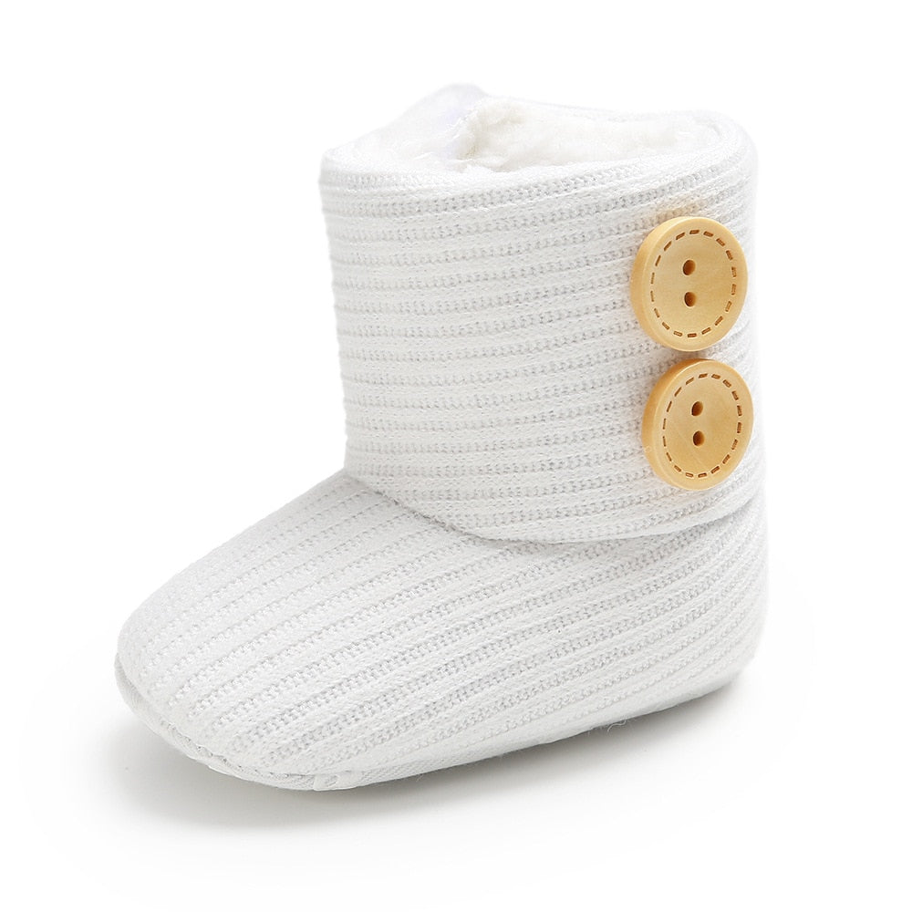 Baby Girls Anti-Slip Winter Snow Boots
