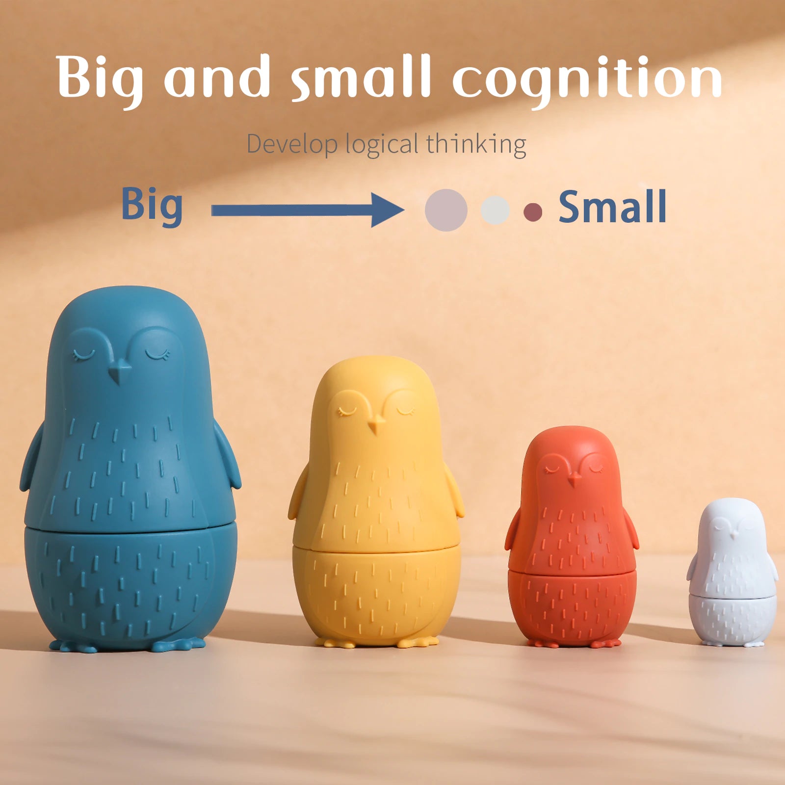 Big to small cognition, will develop a toddlers logical thinking