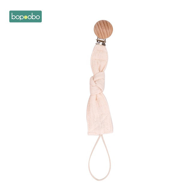 Very light pink coloured cotton cloth dummy chain clip