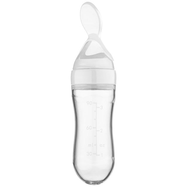 Squeeze Spoon Feeding Bottle