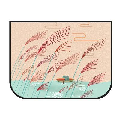Car Magnetic Curtain In The Car Window Sunshade Cover Cartoon Universal Side Window Sunshade UV Protection For Baby Children