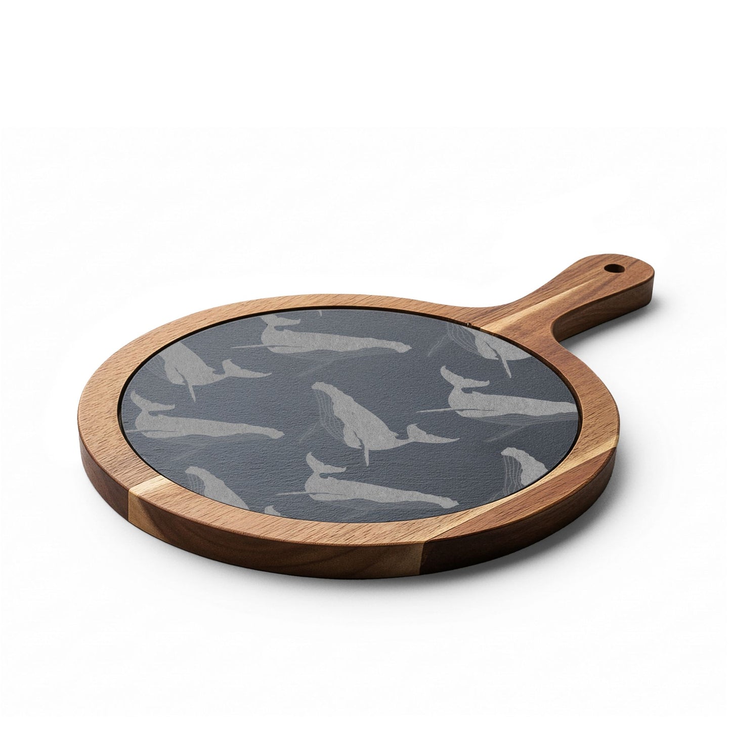Engraved Whale Slate Charcuterie & Cheese Board