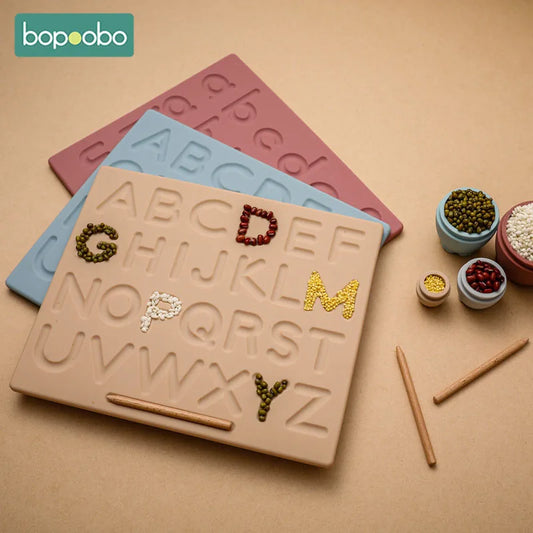 Silicone groove writing boards