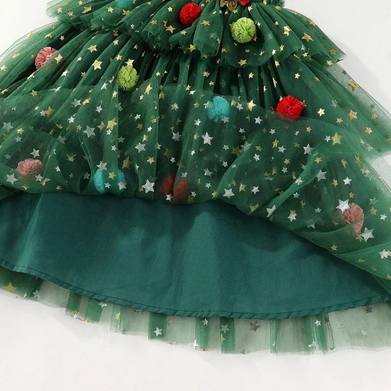 Christmas Tree dress ... perfect for your baby girl