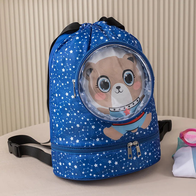 Cute astronomer swimming bag