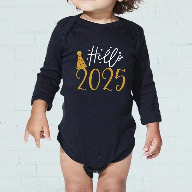 New Year baby romper suits