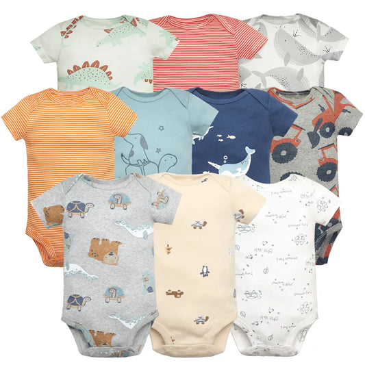 Very cute baby boy romper suits