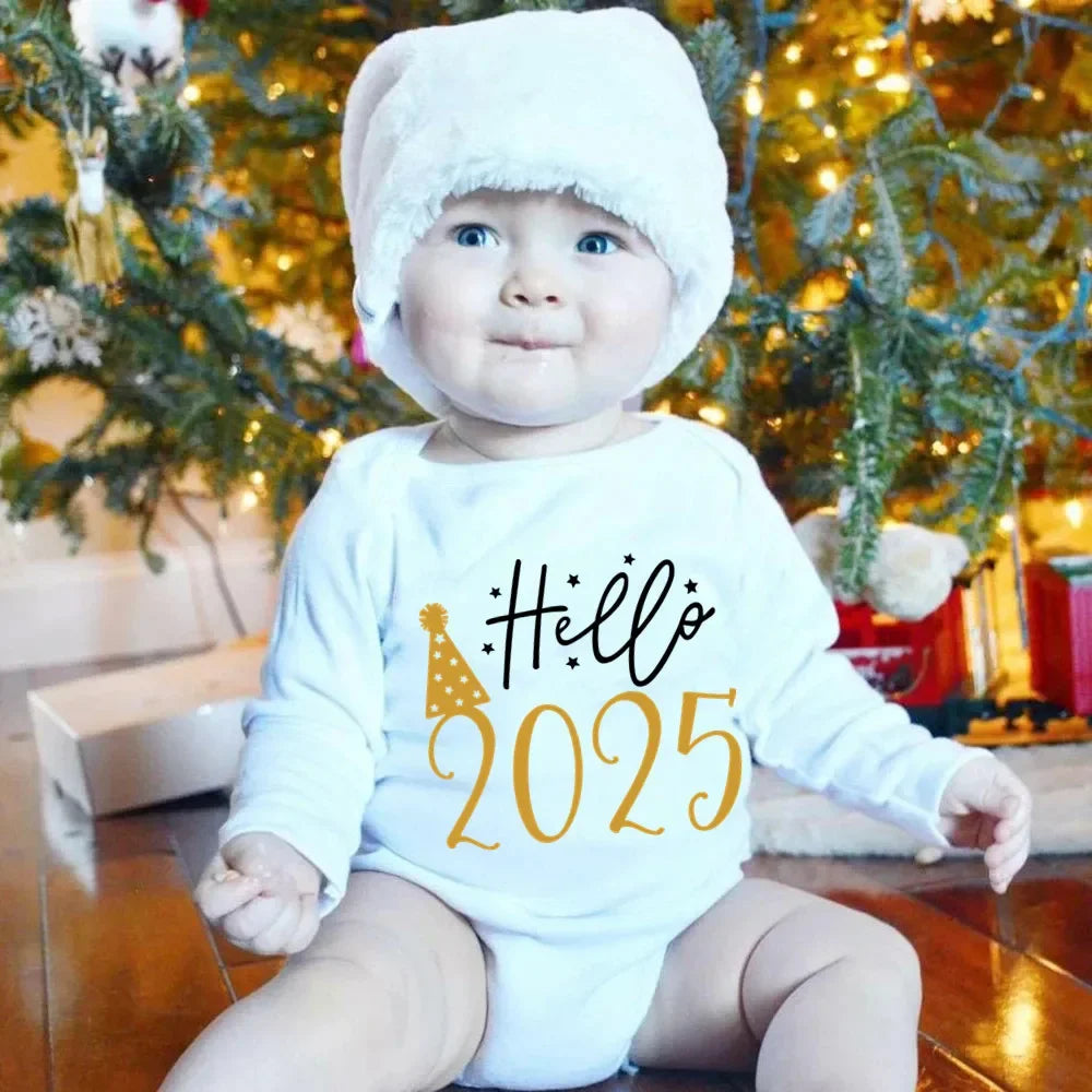 Great baby gift idea - New Year romper  suit