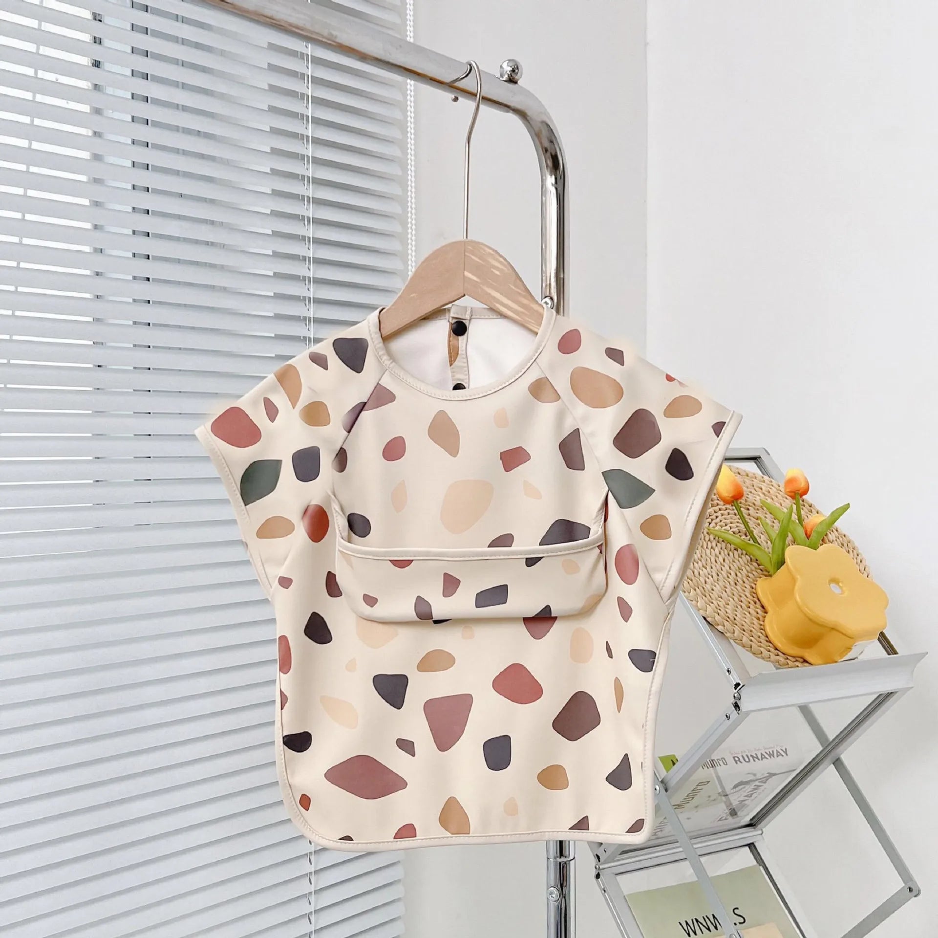 Easy to take with you, these baby/toddler bibs are ideal for craft, and feeding times