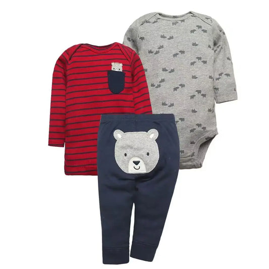 Cute 3 piece clothing set ideal for baby boys