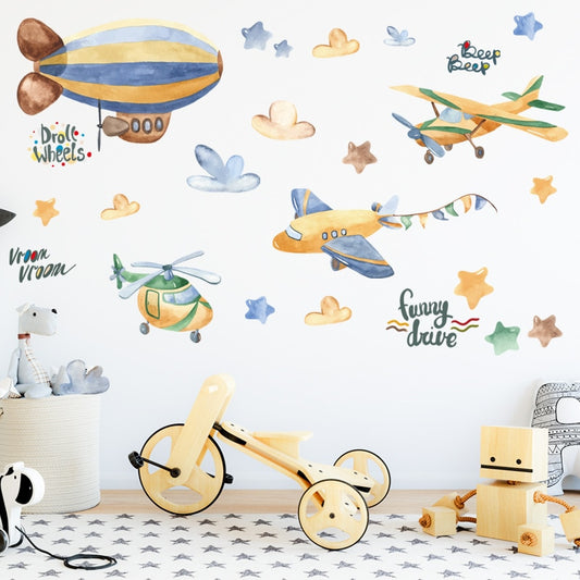 Aero plane Wall Stickers