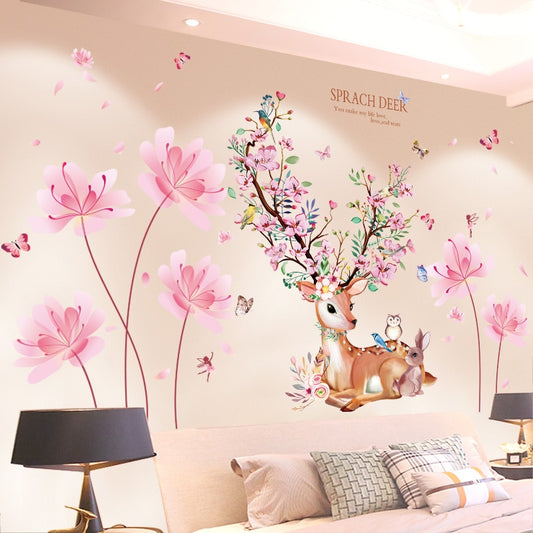 These cute large wall stickers will look great on any girls bedroom walls