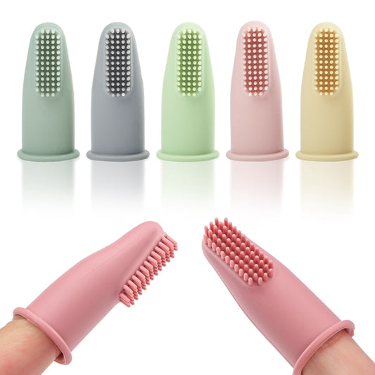 kids Silicone Finger Toothbrushes