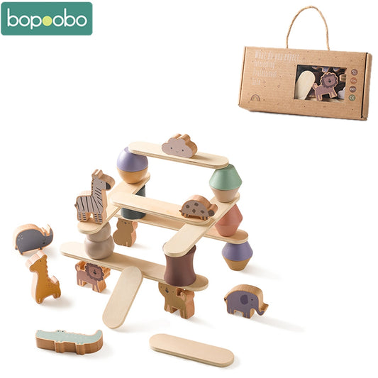 Animal Wooden Blocks